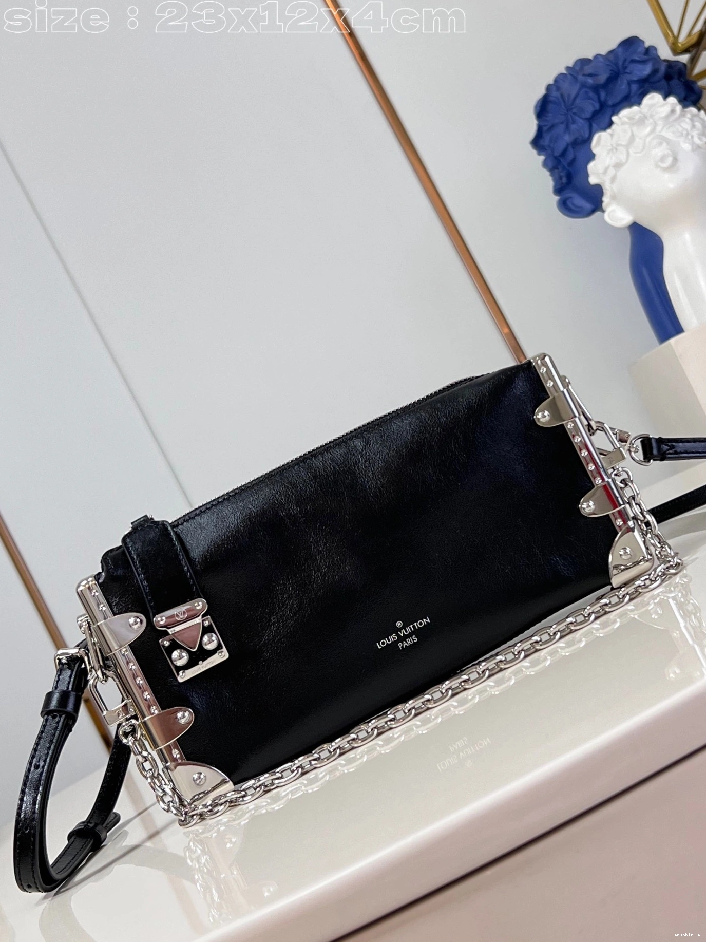 WIS Slim Trunk-23*12*4CM Vuitton Louis 1207